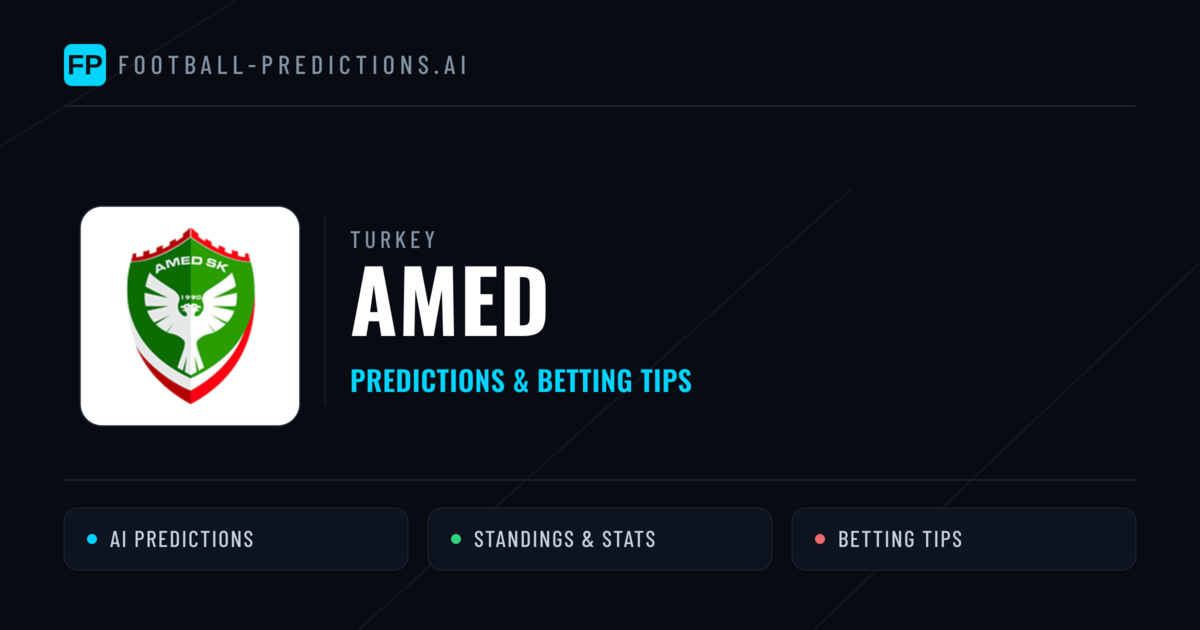 Amed Predictions & Stats