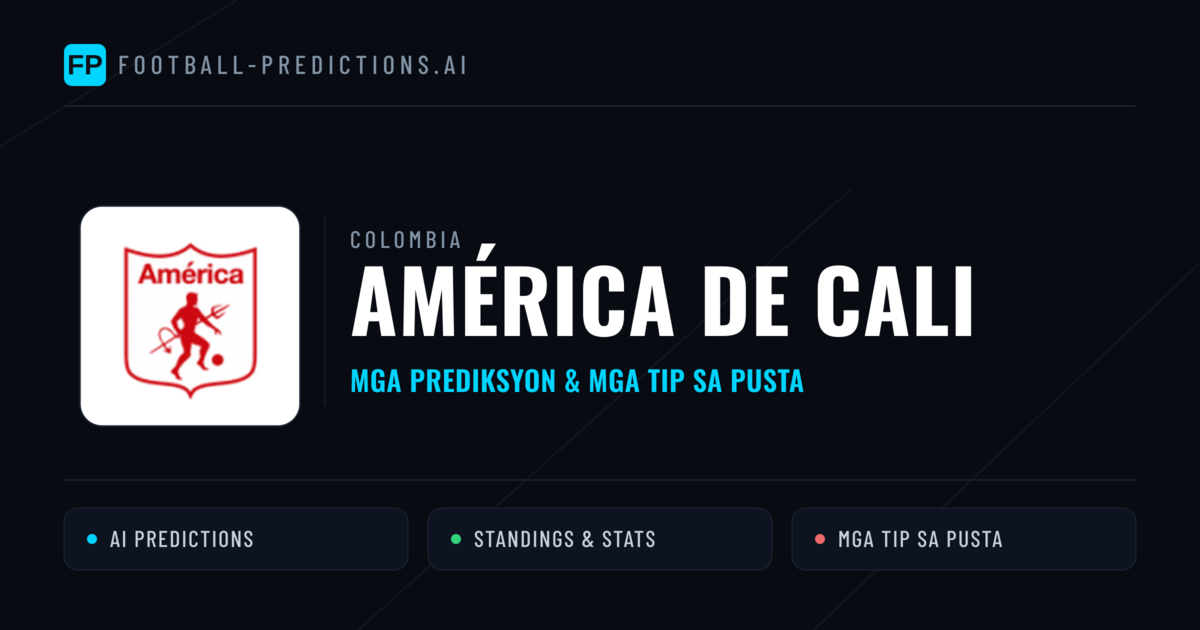 América de Cali Predictions & Stats