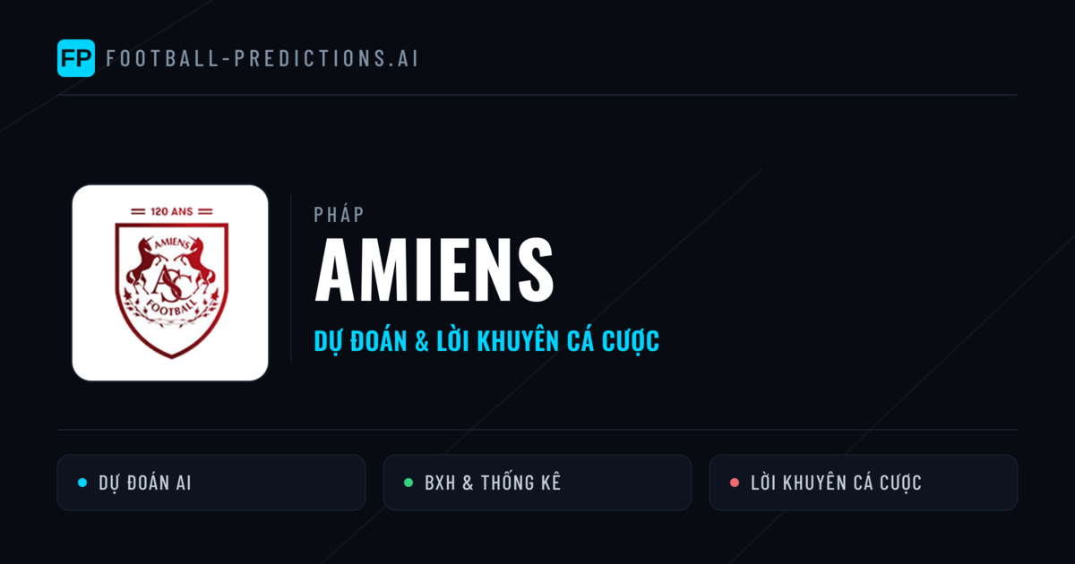 Amiens Dự đoán & Thống kê
