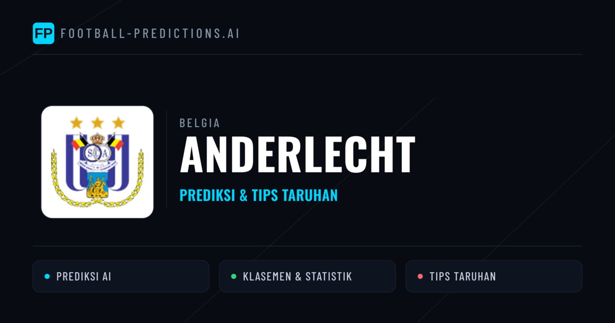 Anderlecht Prediksi & Statistik Piala Dunia
