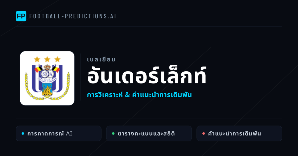 อันเดอร์เล็กท์ การวิเคราะห์และสถิติ