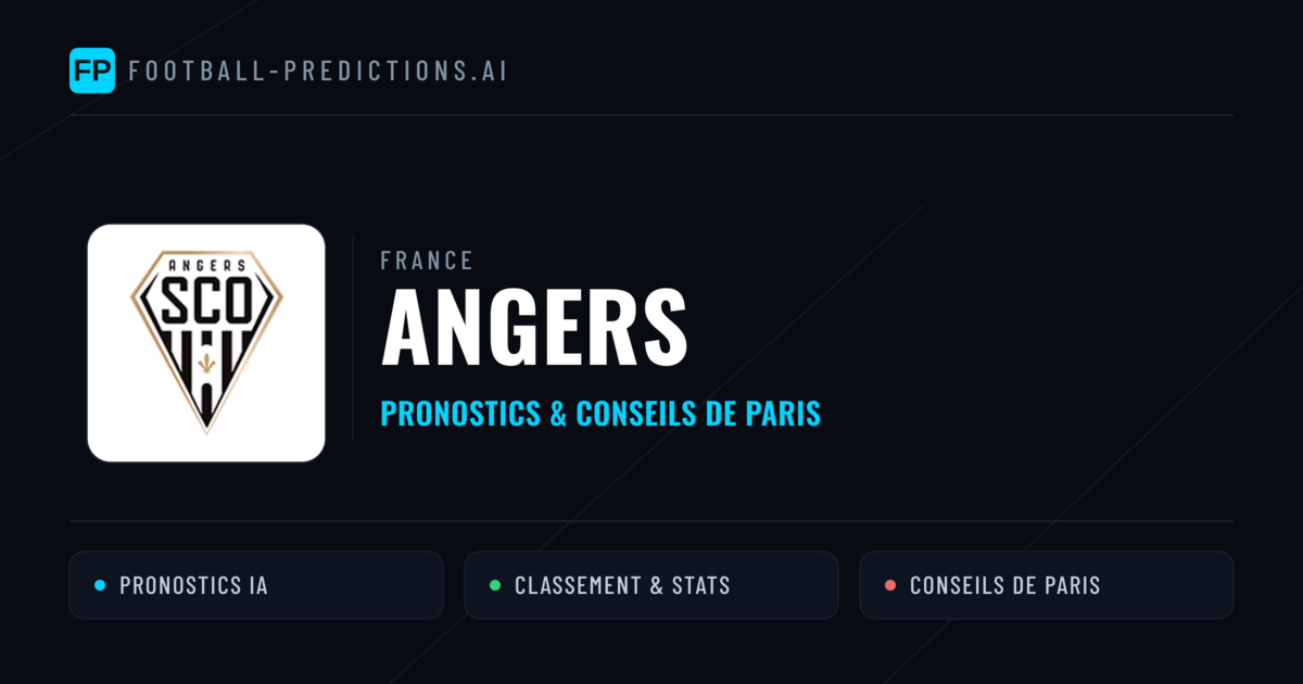 Angers Pronostics & Statistiques
