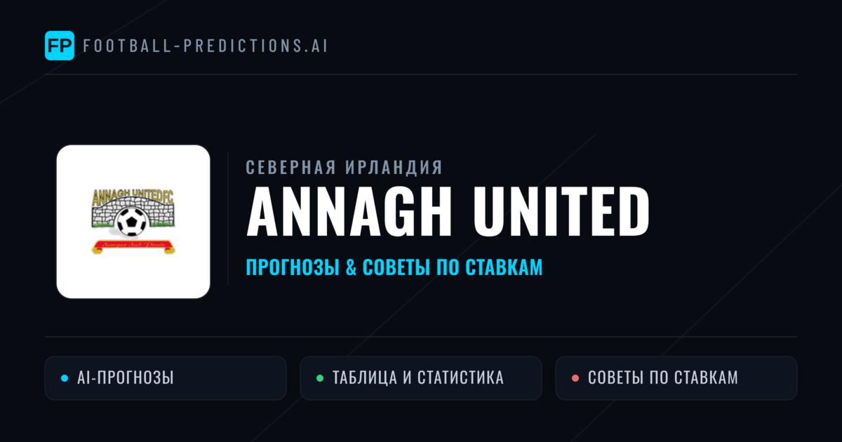 Annagh United прогнозы и статистика