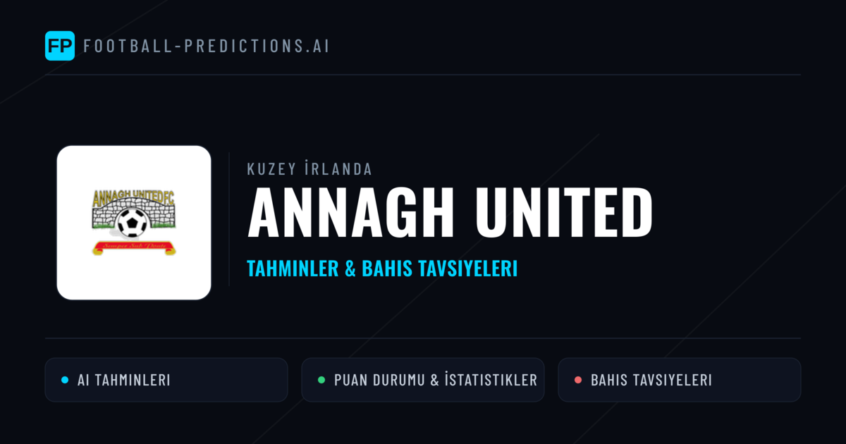Annagh United Tahminleri & İstatistikler