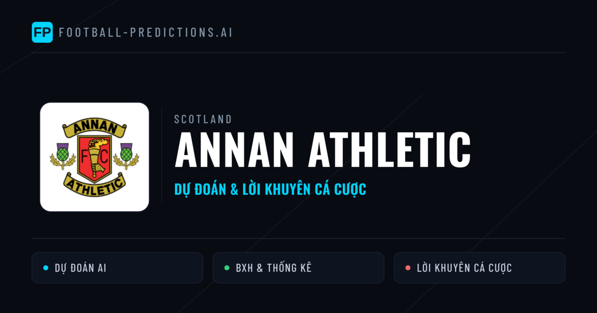 Annan Athletic Dự đoán & Thống kê