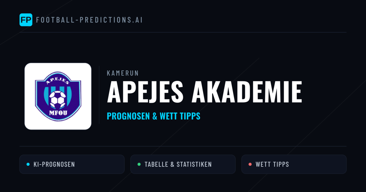 APEJES Akademie Prognosen & Statistiken