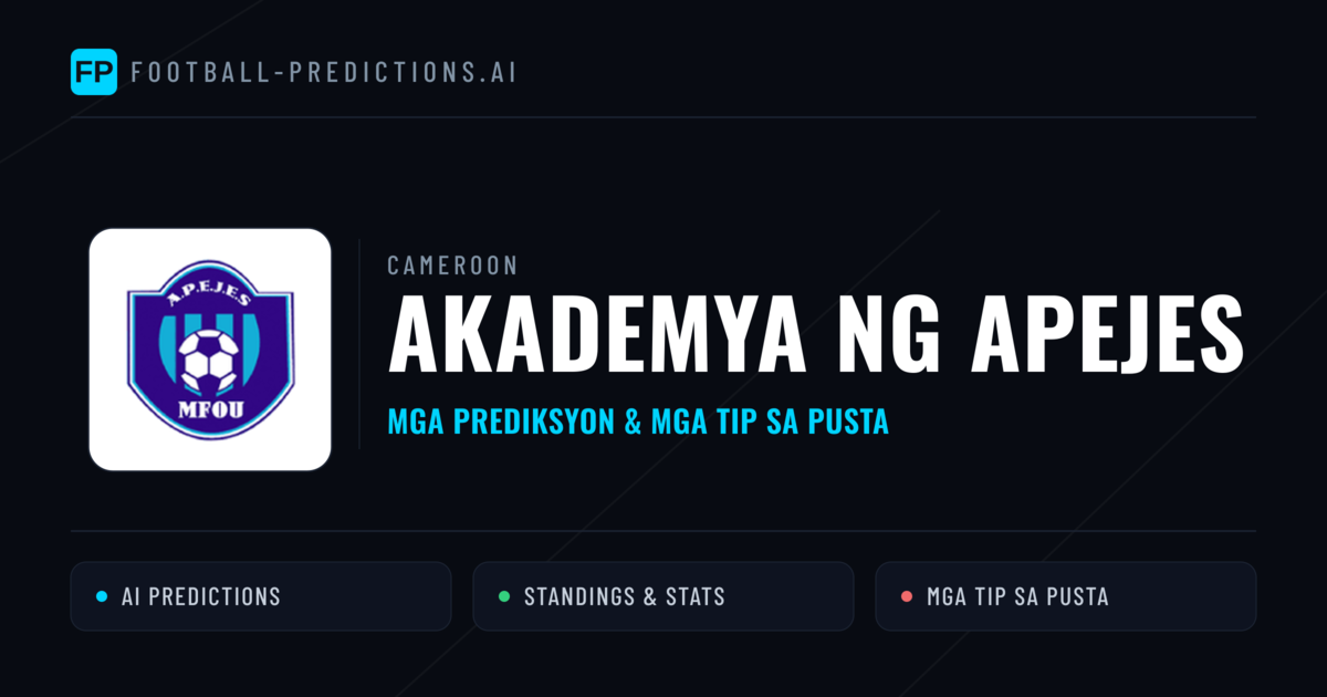 Akademya ng APEJES Predictions & Stats