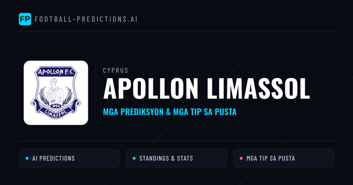 Apollon Limassol Predictions & Stats