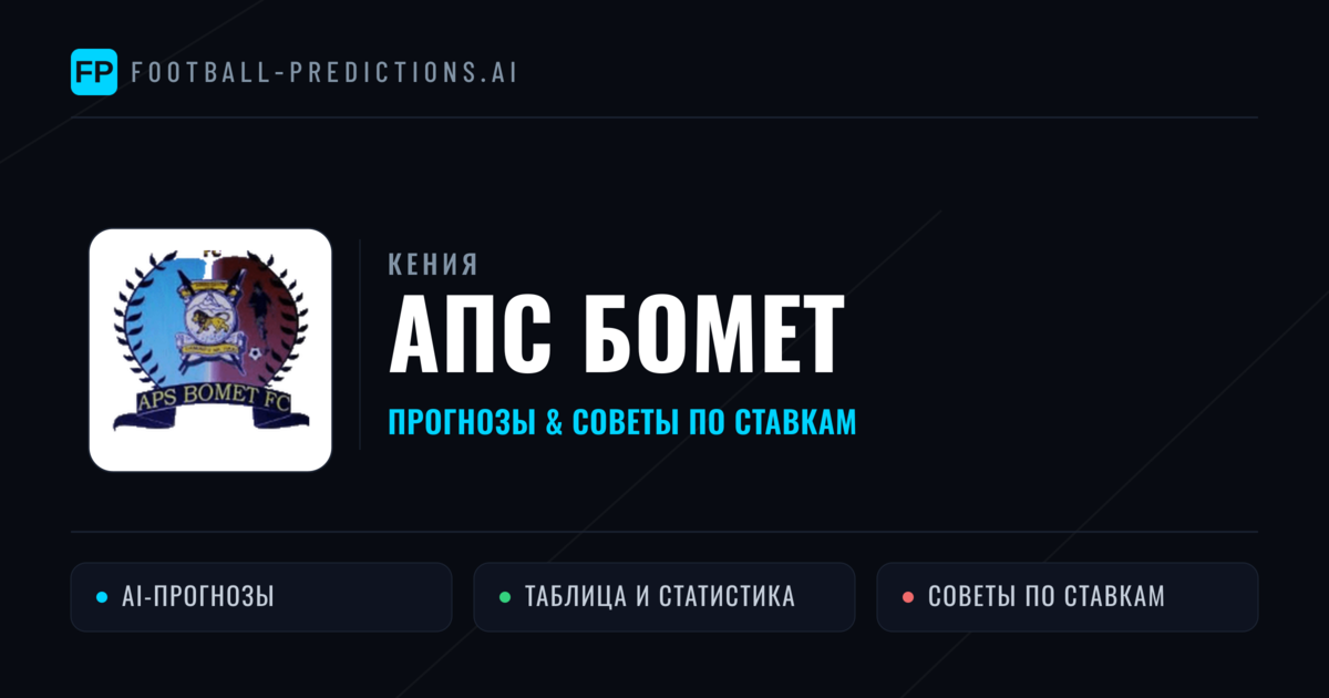 АПС Бомет прогнозы и статистика