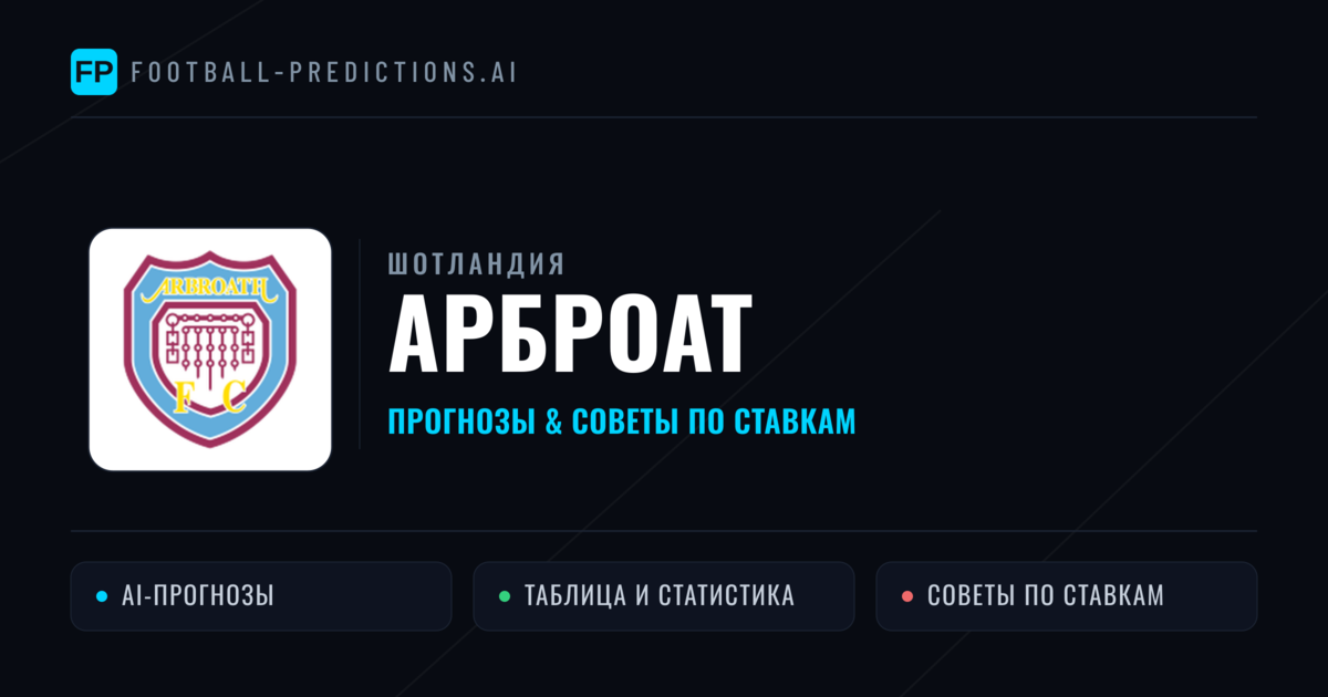 Арброат прогнозы и статистика