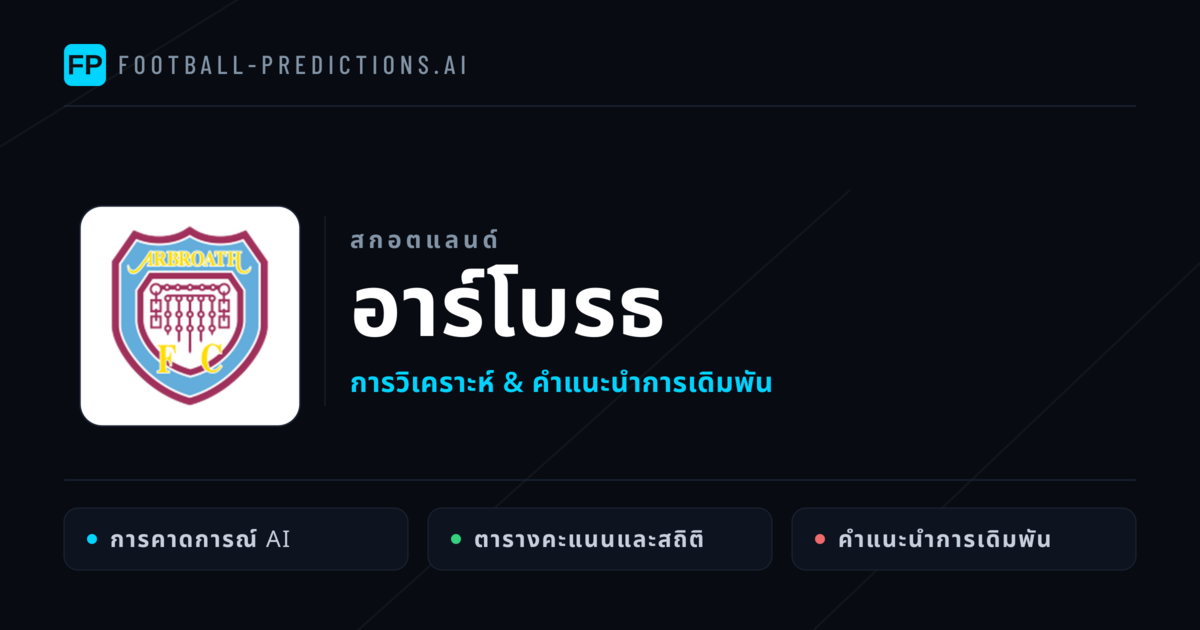 อาร์โบรธ การวิเคราะห์และสถิติ