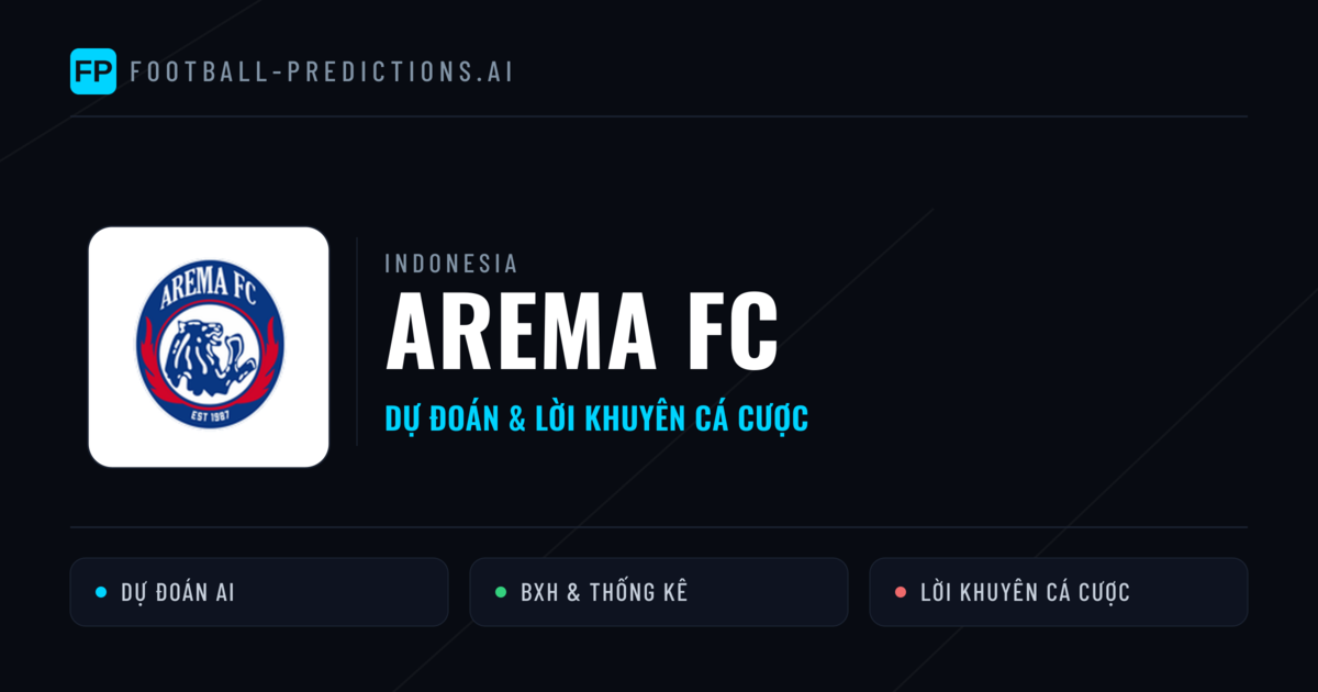 Arema FC Dự đoán & Thống kê