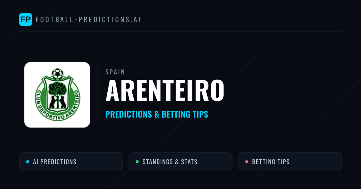Arenteiro Predictions & Stats