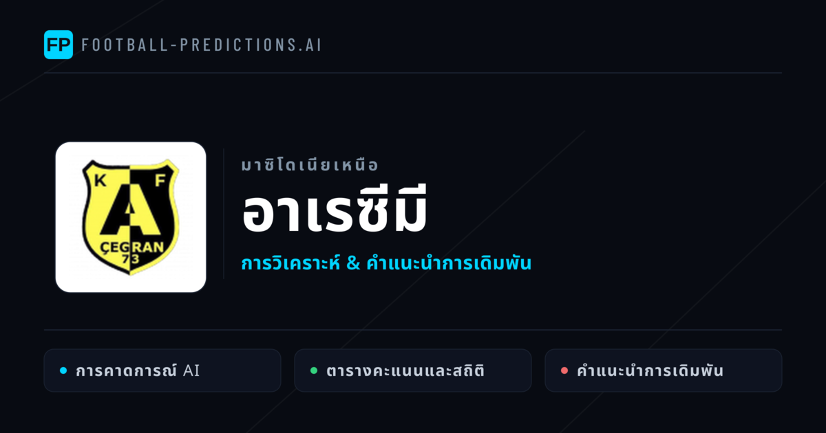 อาเรซีมี การวิเคราะห์และสถิติ
