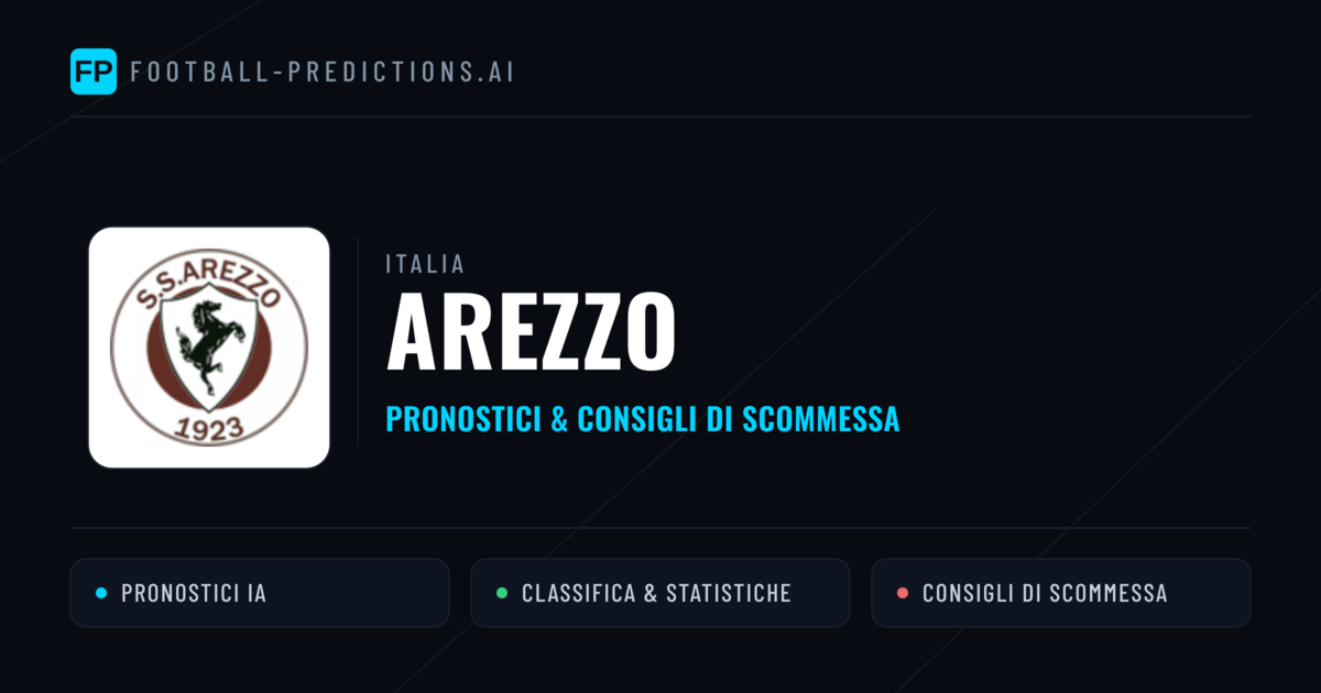 Pronostici e Statistiche Arezzo