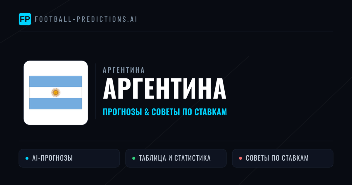 Аргентина прогнозы и статистика