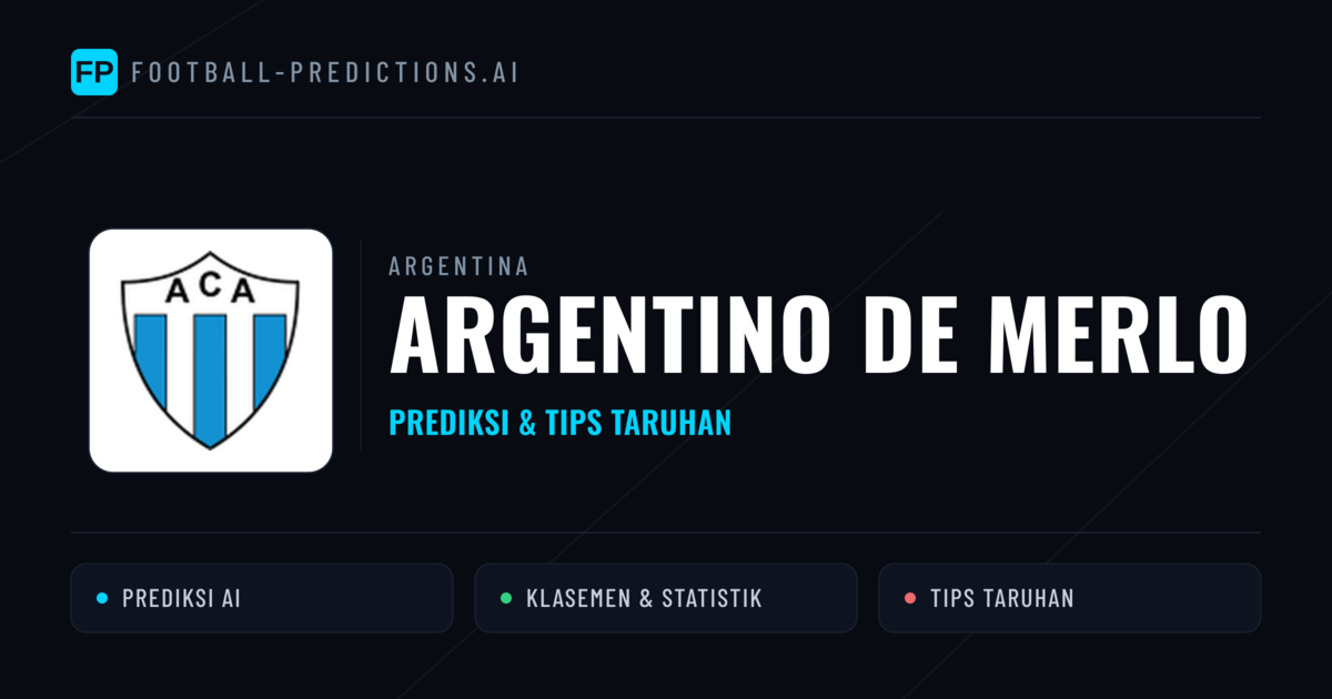 Argentino de Merlo Prediksi & Statistik Piala Dunia