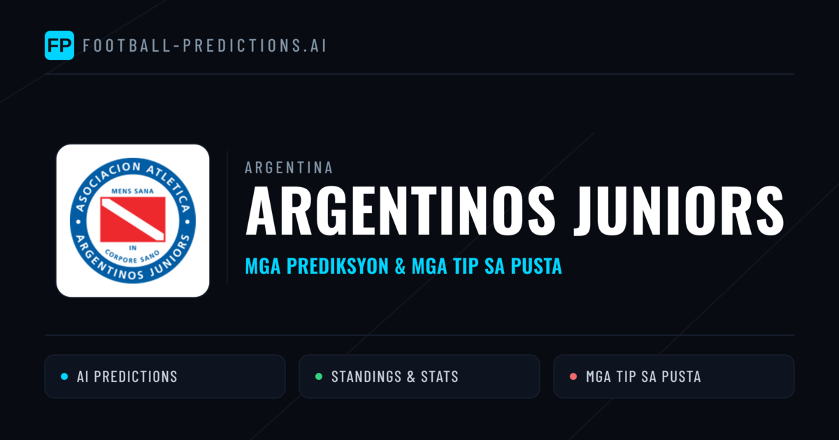 Argentinos Juniors Predictions & Stats