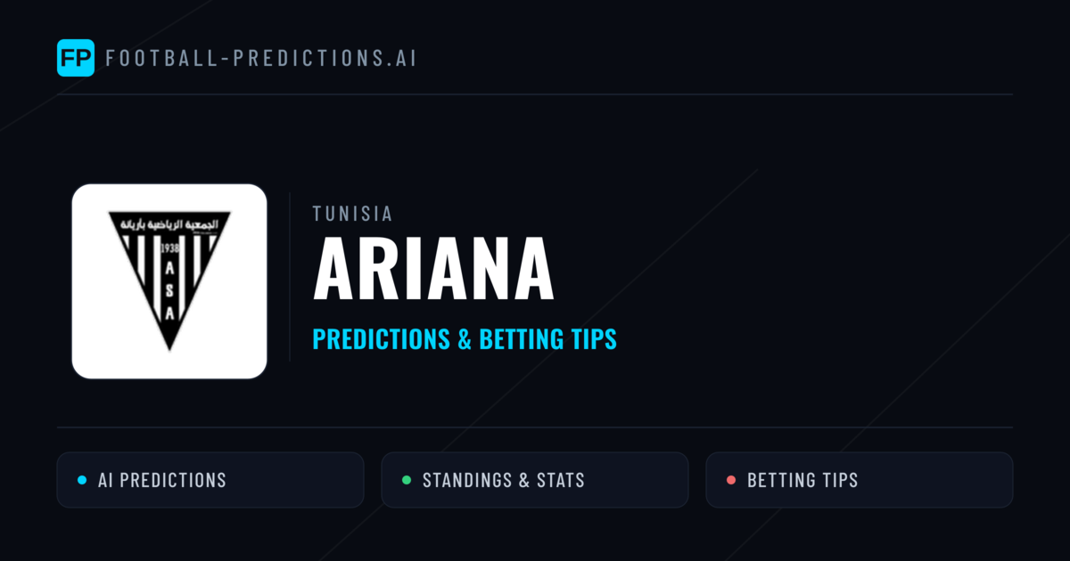 Ariana Predictions & Stats