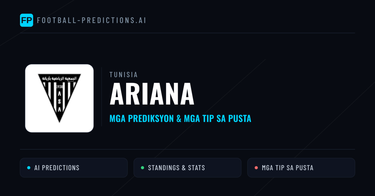 Ariana Predictions & Stats