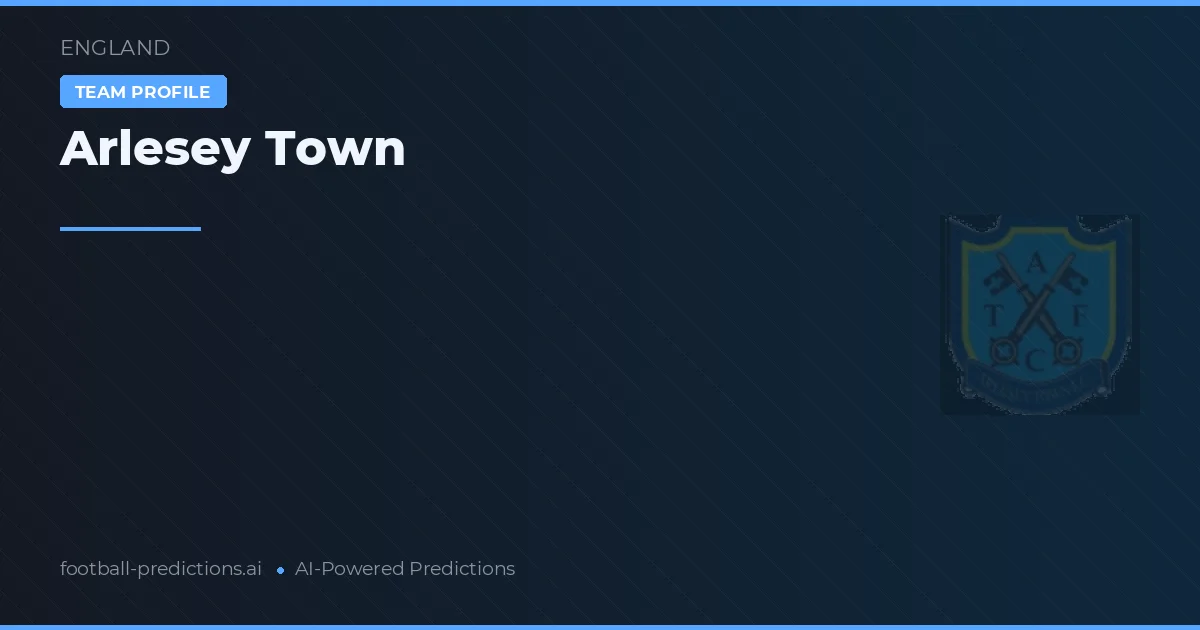 Arlesey Town Predictions & Stats