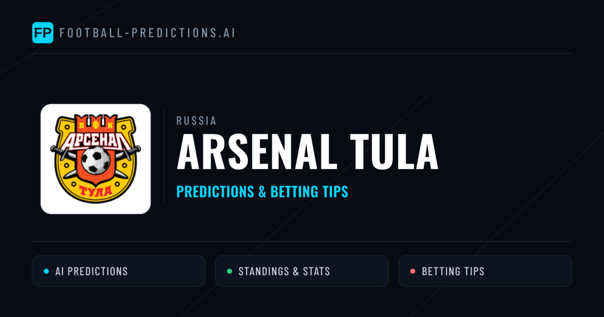 Arsenal Tula Predictions & Stats