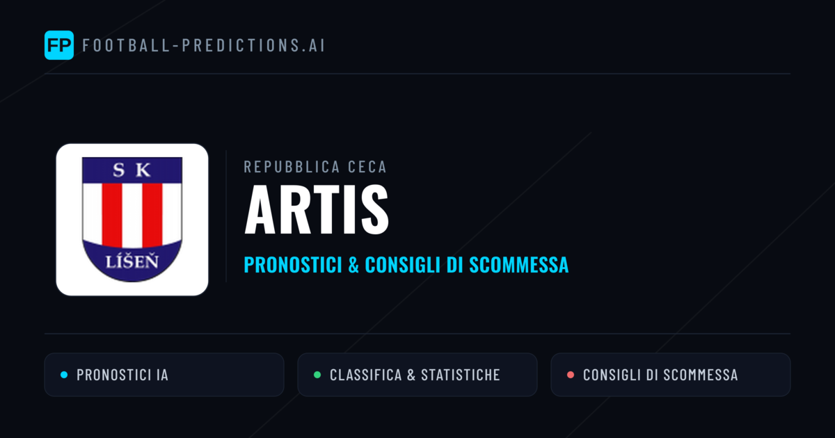 Pronostici e Statistiche Artis
