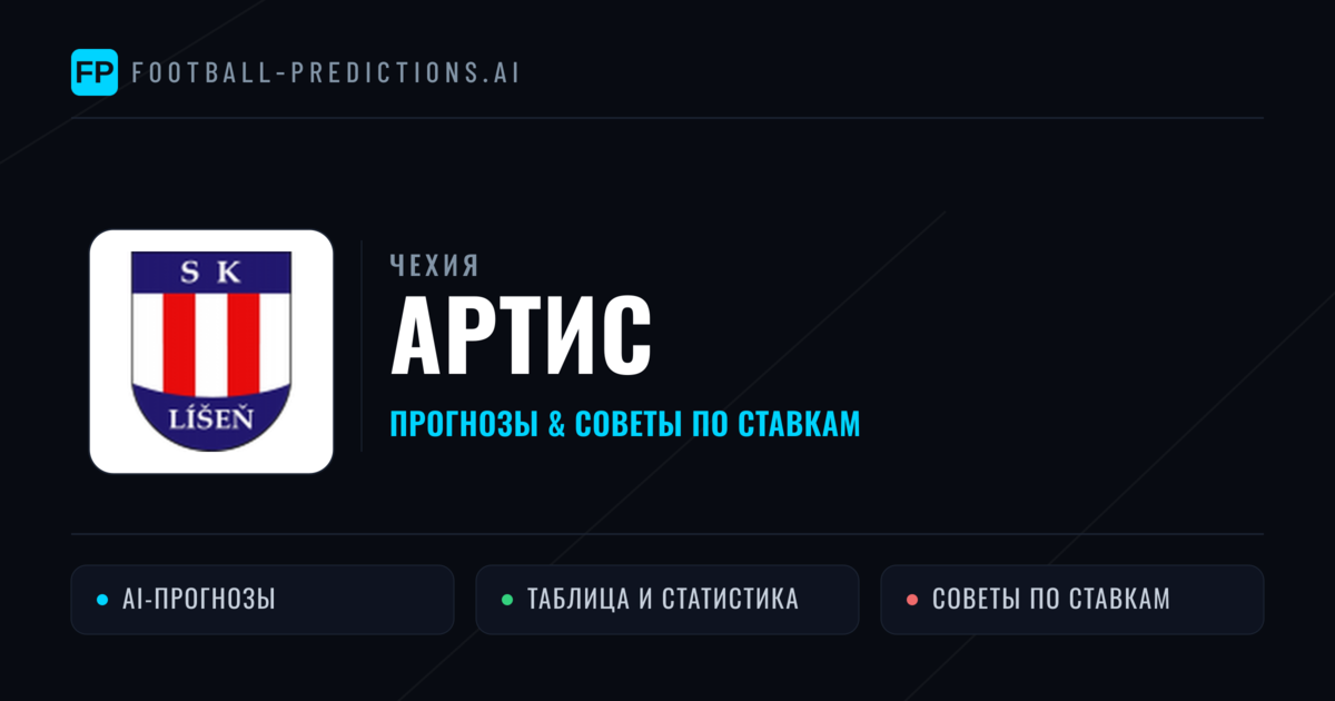Артис прогнозы и статистика