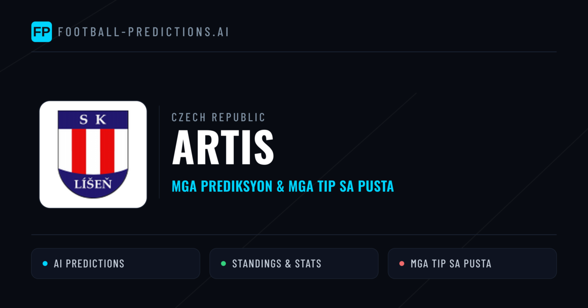 Artis Predictions & Stats