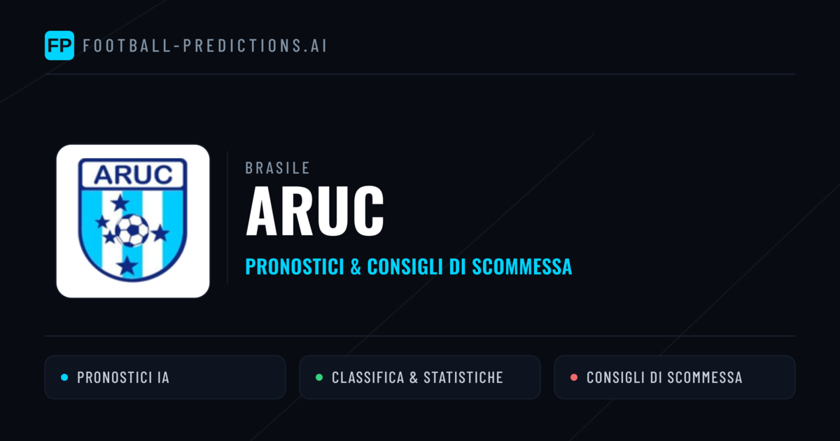 Pronostici e Statistiche ARUC