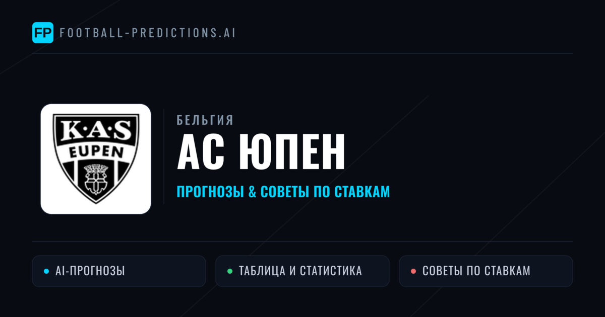 АС Юпен прогнозы и статистика