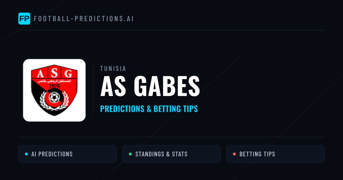 AS Gabes Predictions & Stats