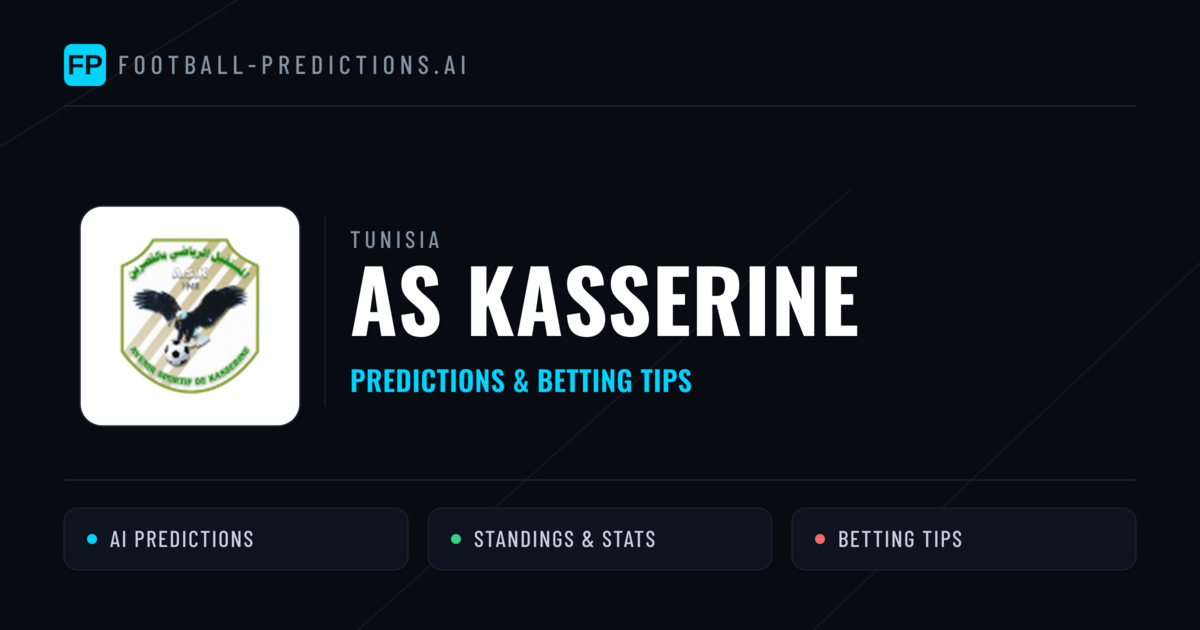 AS Kasserine Predictions & Stats
