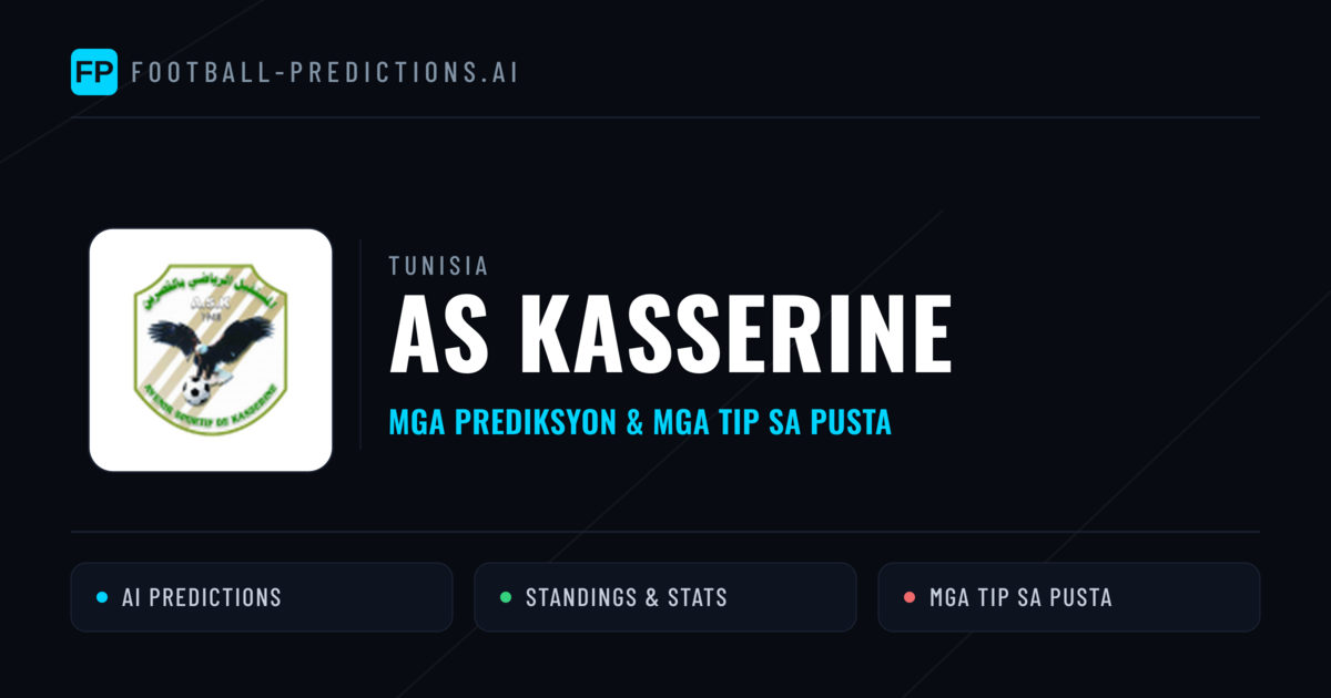 AS Kasserine Predictions & Stats
