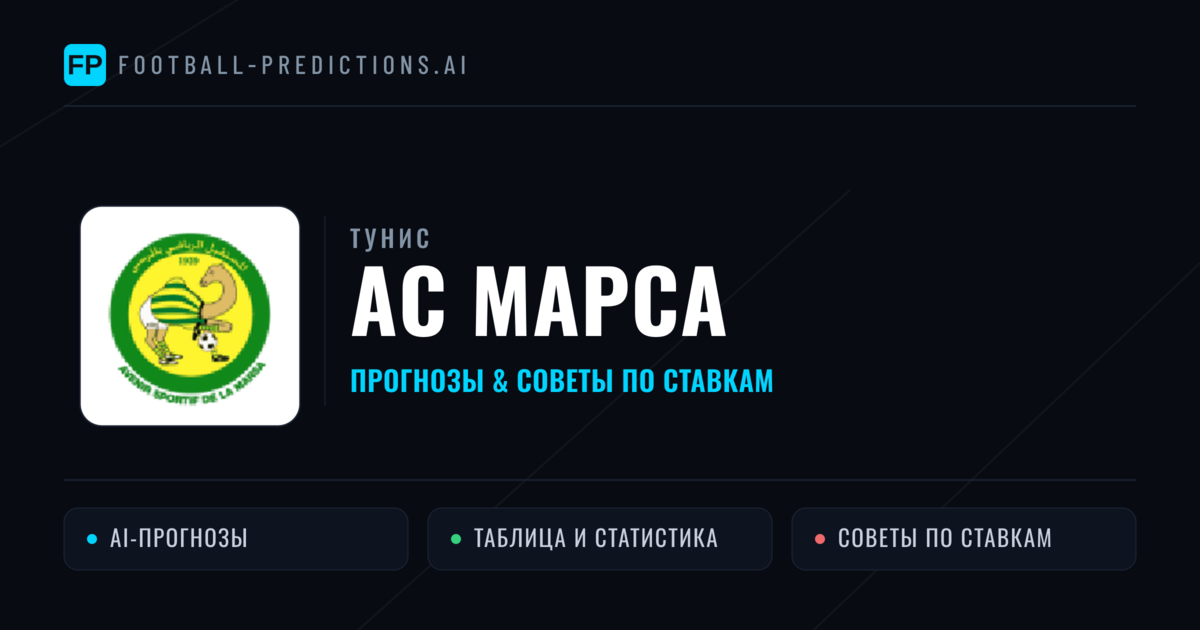 АС Марса прогнозы и статистика