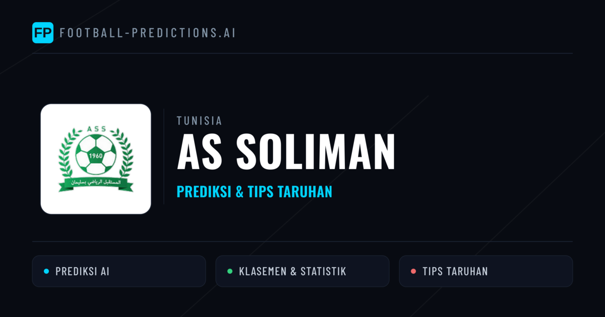 AS Soliman Prediksi & Statistik Piala Dunia