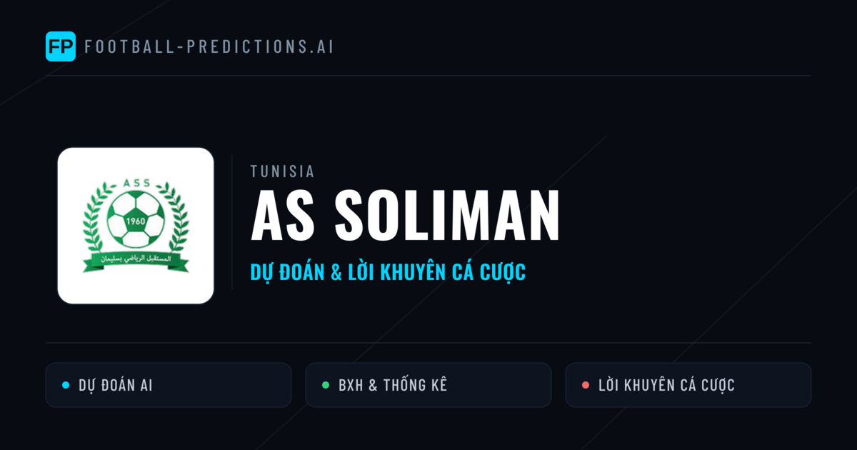 AS Soliman Dự đoán & Thống kê