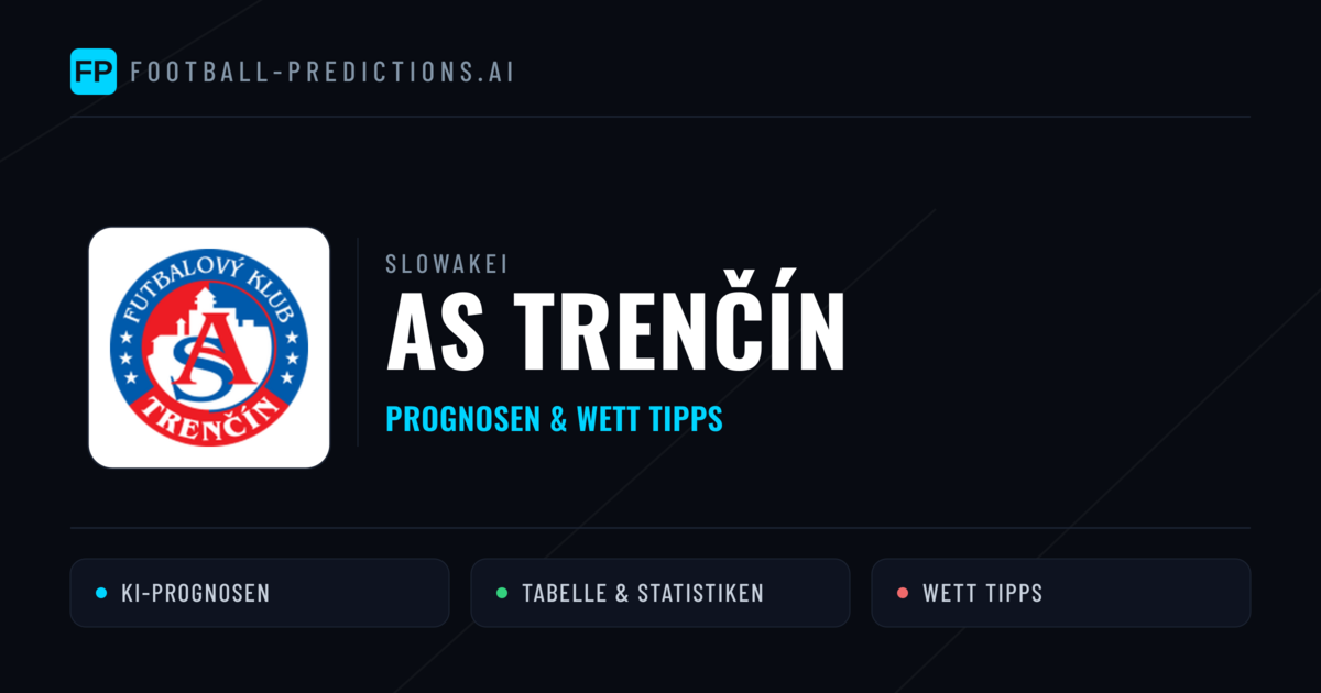 AS Trenčín Prognosen & Statistiken