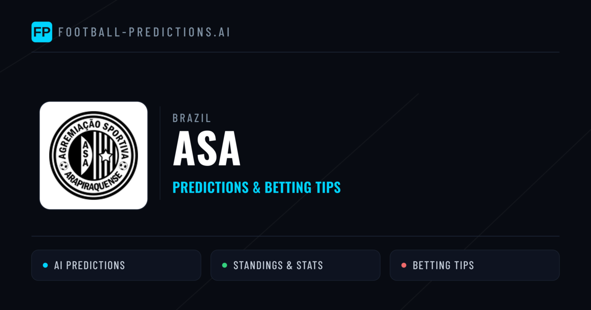 ASA Predictions & Stats