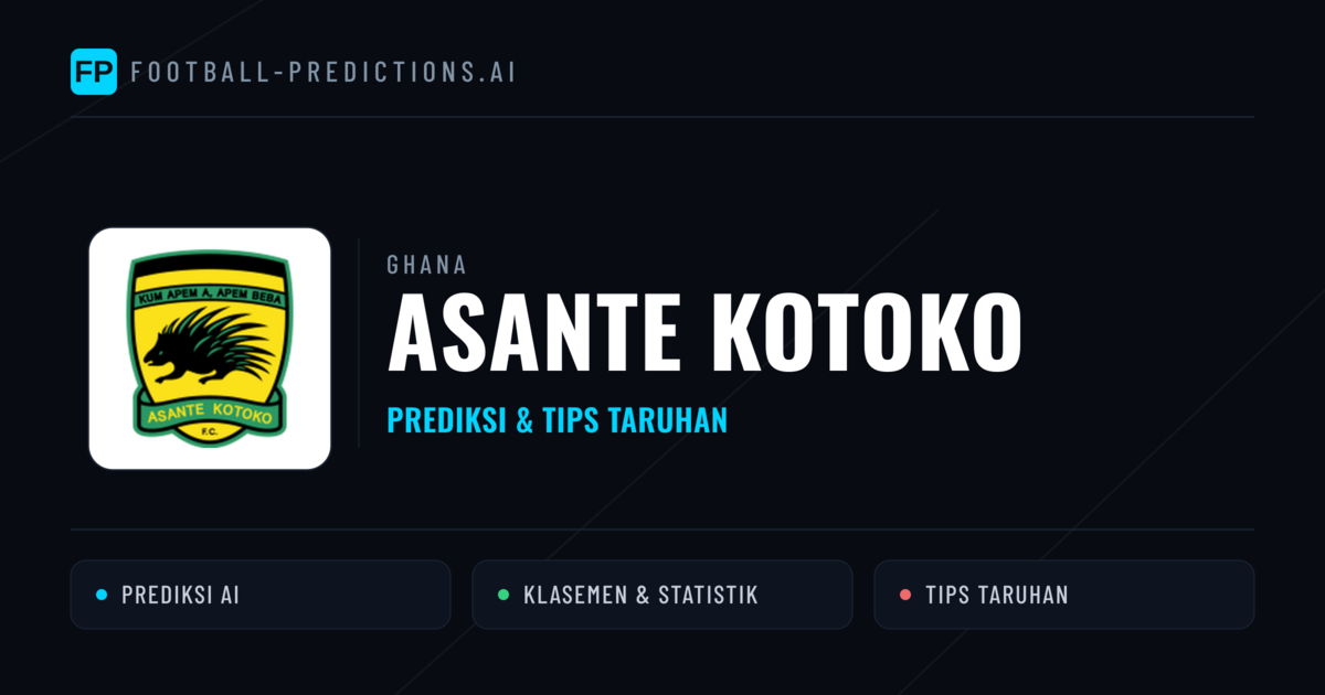 Asante Kotoko Prediksi & Statistik Piala Dunia