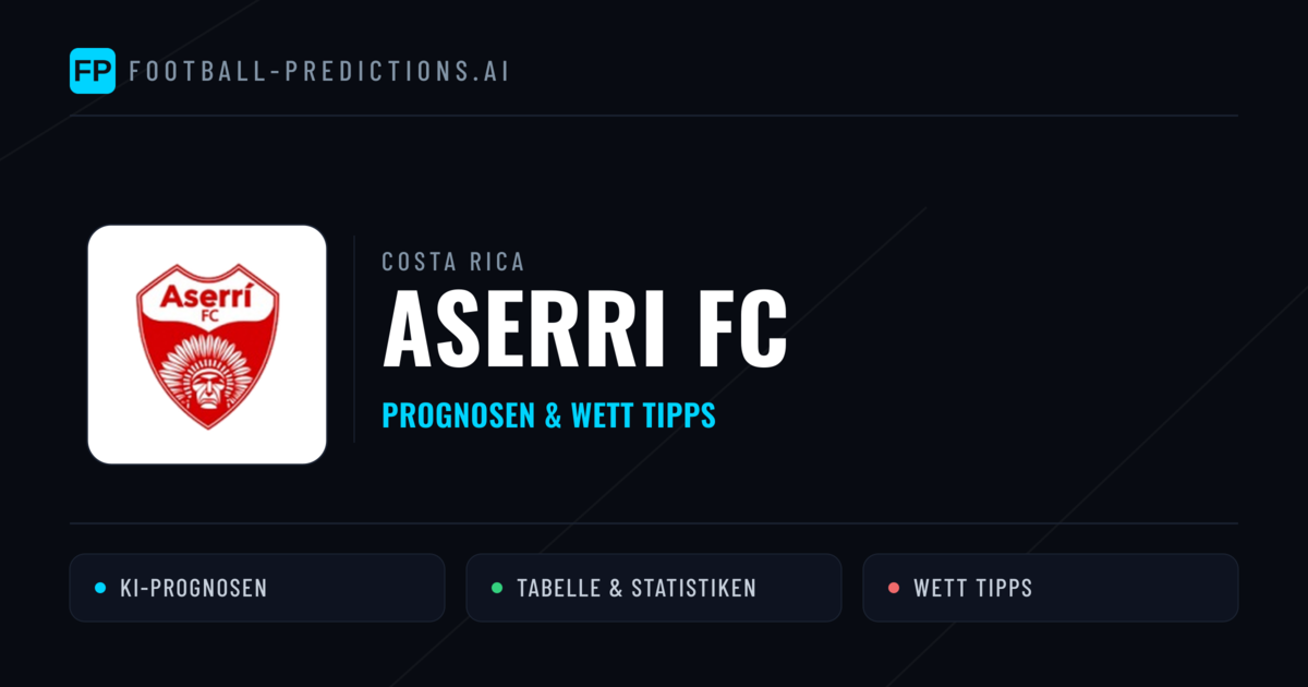 Aserri FC Prognosen & Statistiken