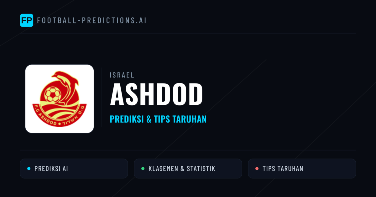 Ashdod Prediksi & Statistik Piala Dunia