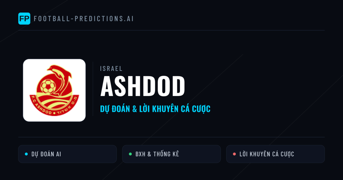 Ashdod Dự đoán & Thống kê