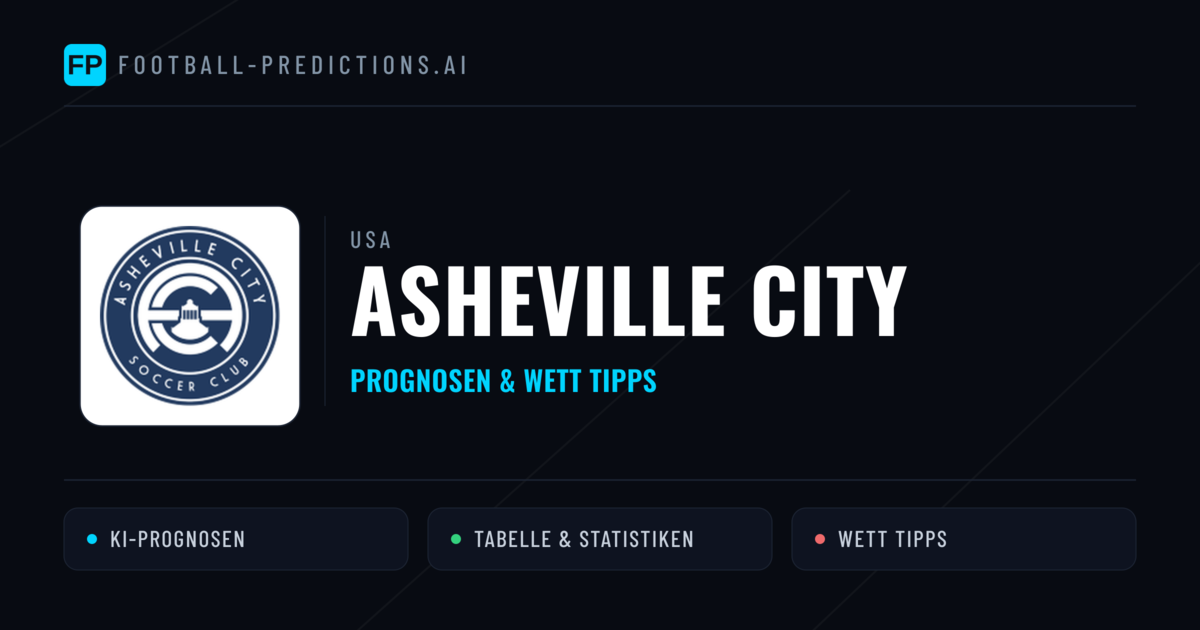 Asheville City Prognosen & Statistiken