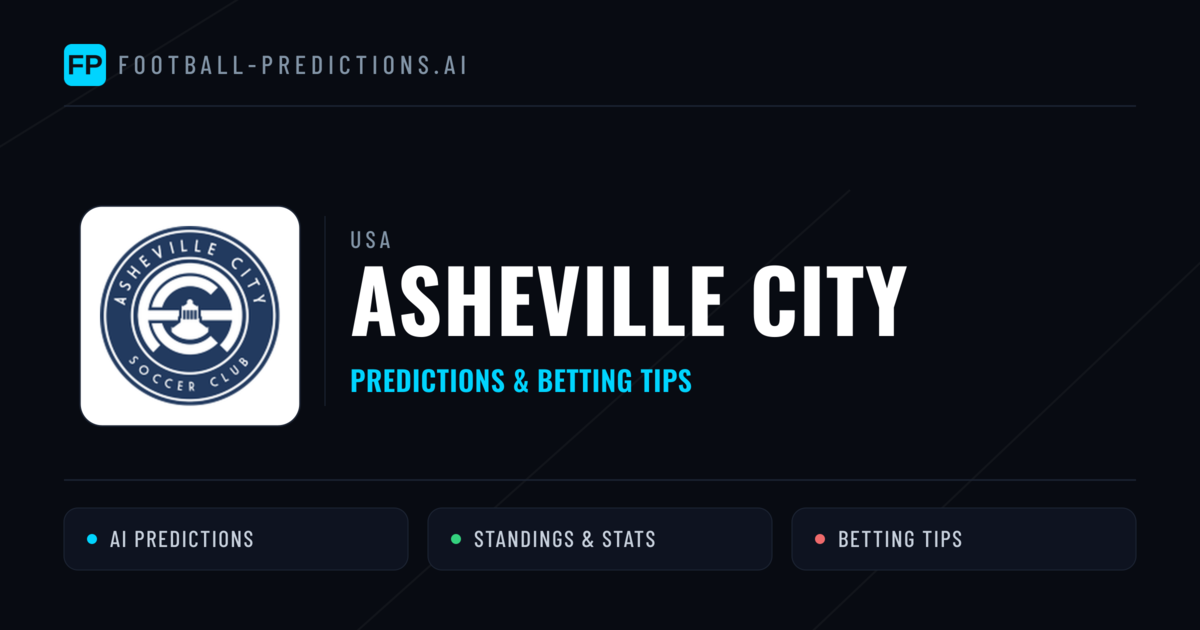 Asheville City Predictions & Stats