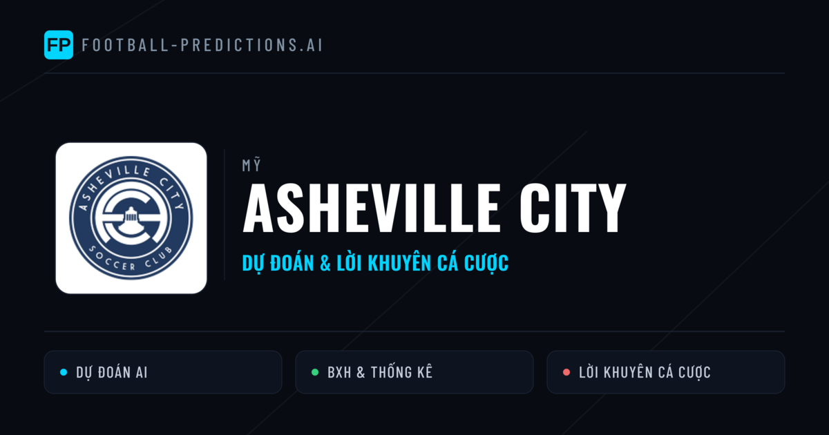 Asheville City Dự đoán & Thống kê