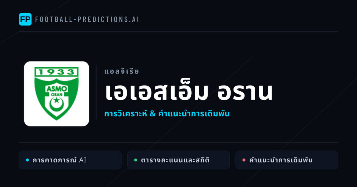 เอเอสเอ็ม อราน การวิเคราะห์และสถิติ