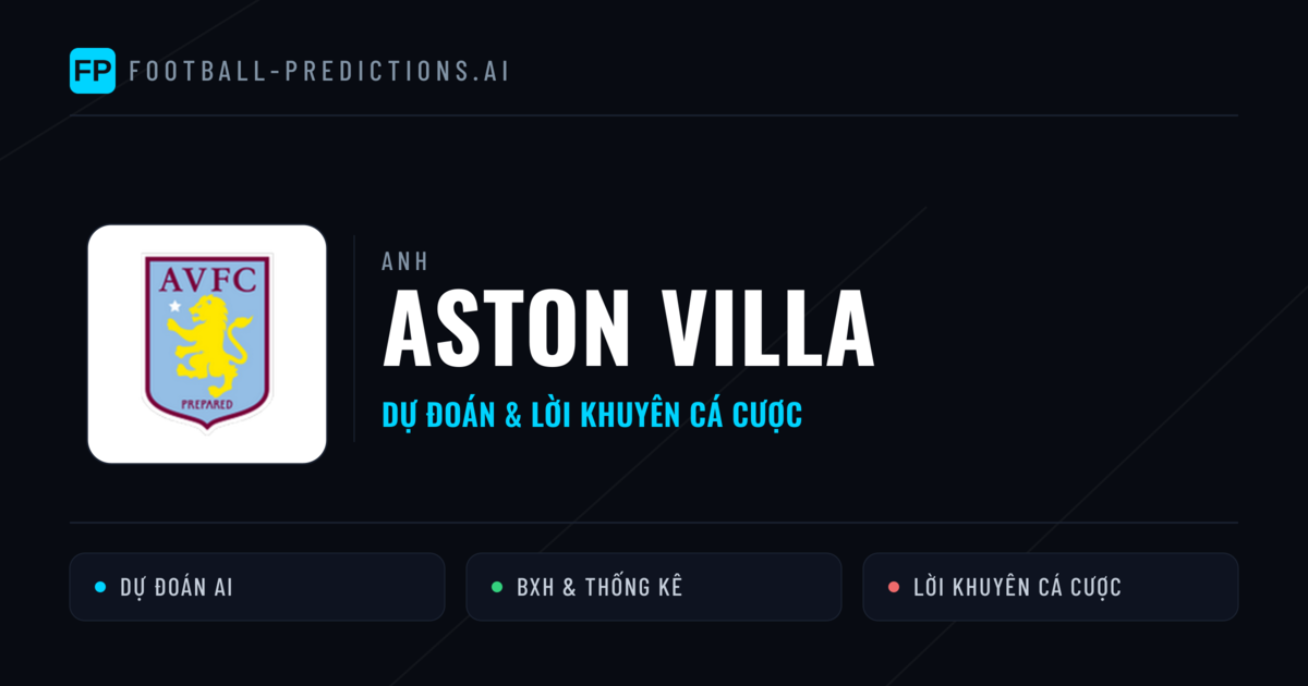Aston Villa Dự đoán & Thống kê