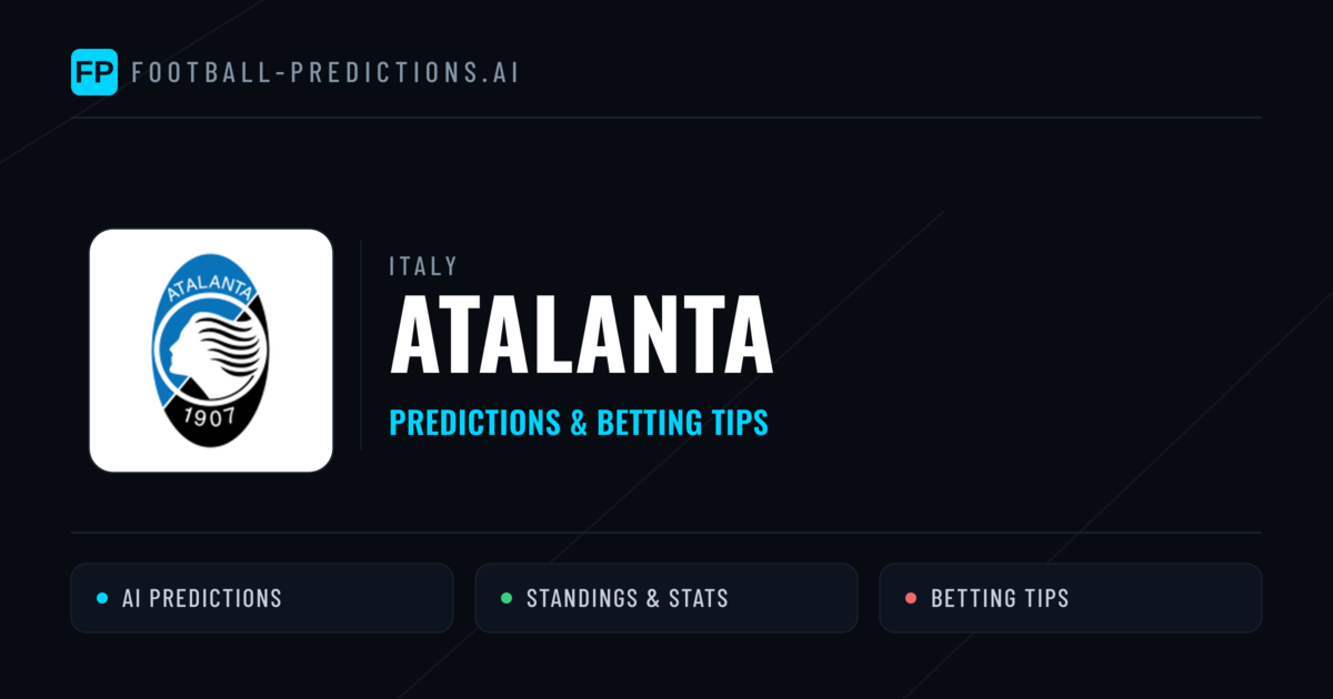 Atalanta Predictions & Stats