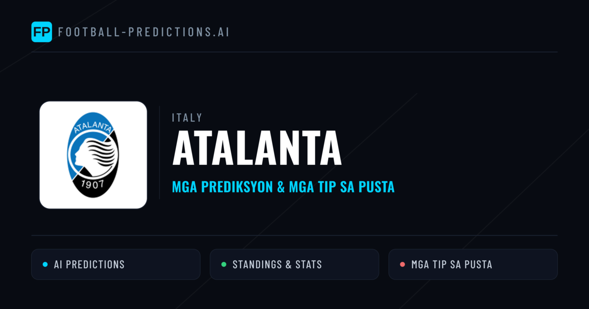 Atalanta Predictions & Stats